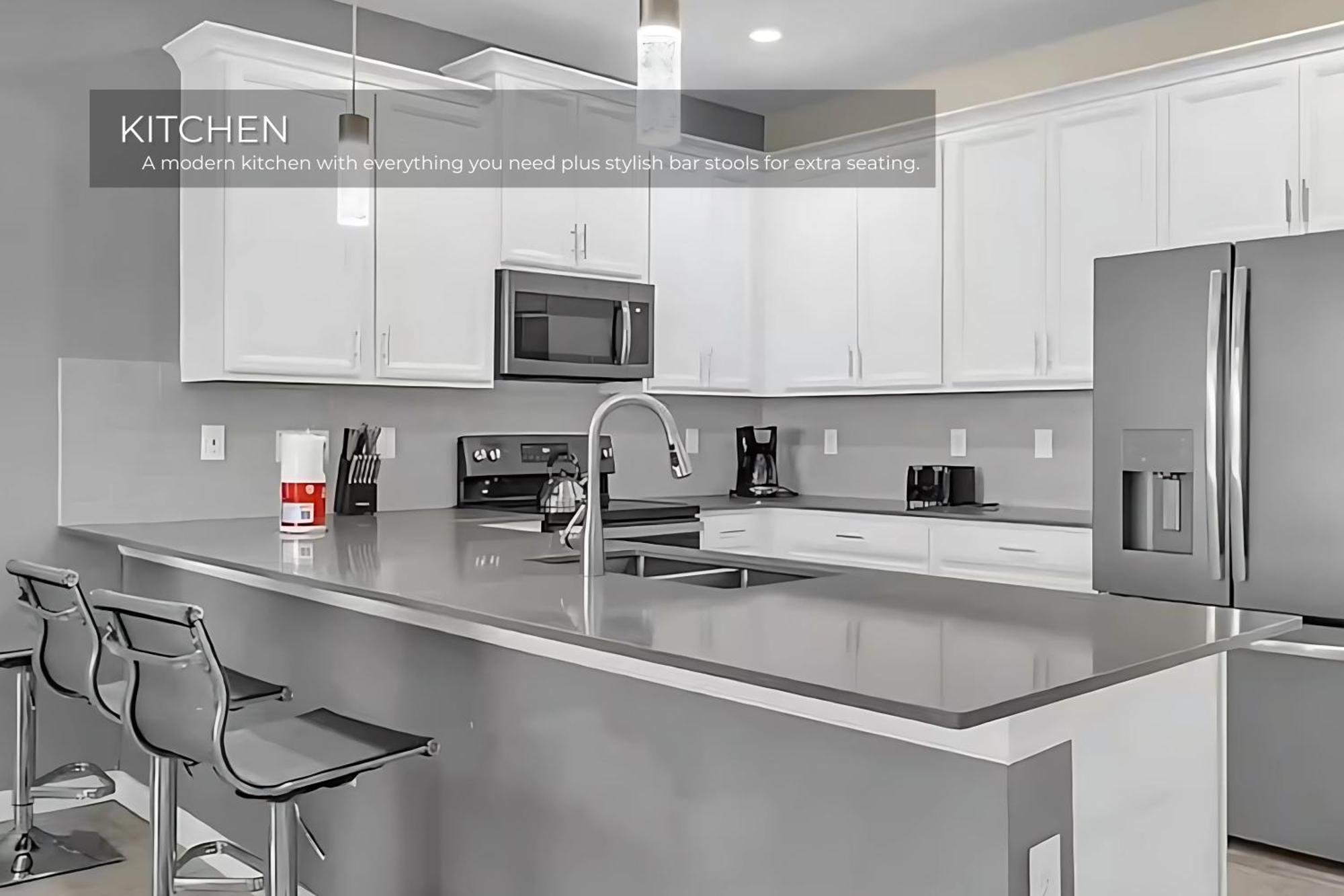 Casa de férias New Townhome 3 Bedrooms With 5 Beds L 2 Bathrooms Kissimmee