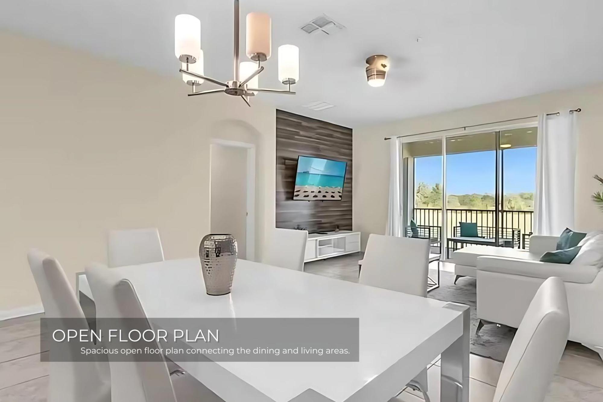 Casa de férias New Townhome 3 Bedrooms With 5 Beds L 2 Bathrooms Kissimmee